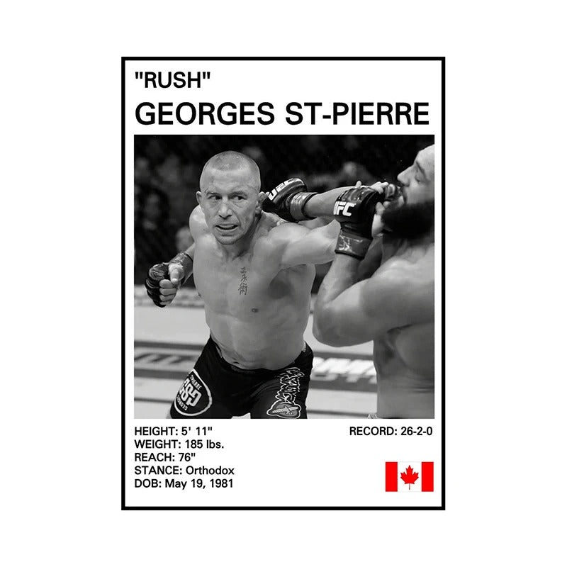 MMA Legends Poster