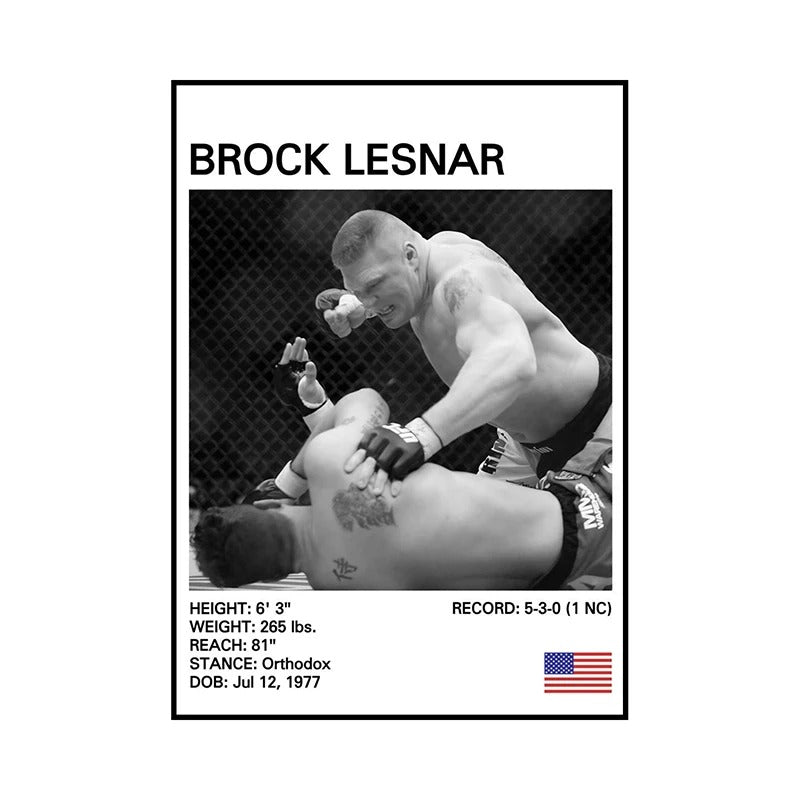 MMA Legends Poster