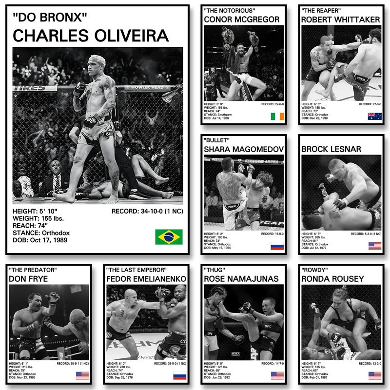 MMA Legends Poster