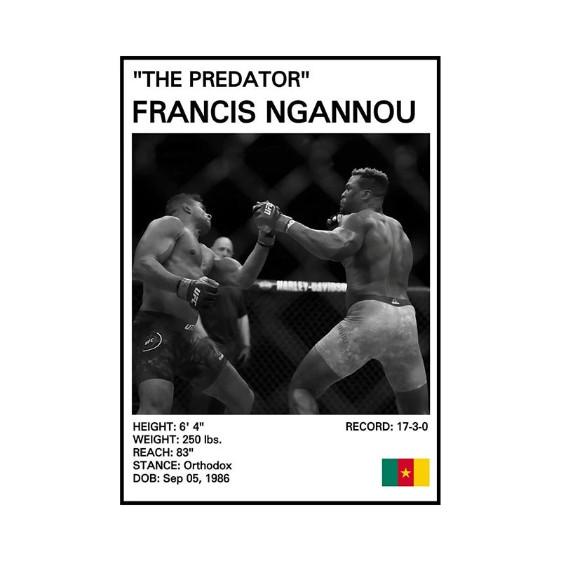MMA Legends Poster