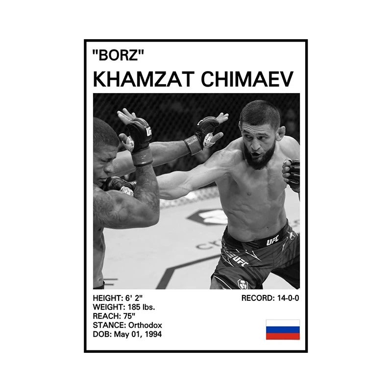 MMA Legends Poster